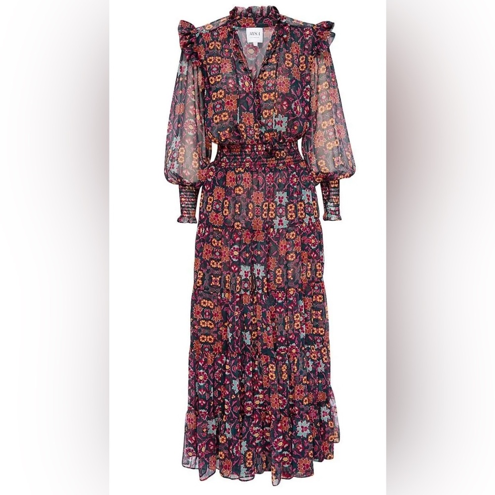 Misa Los Angeles Anisa Maxi Dress in Talitha Tile Size Extra Small - Picture 5 of 9